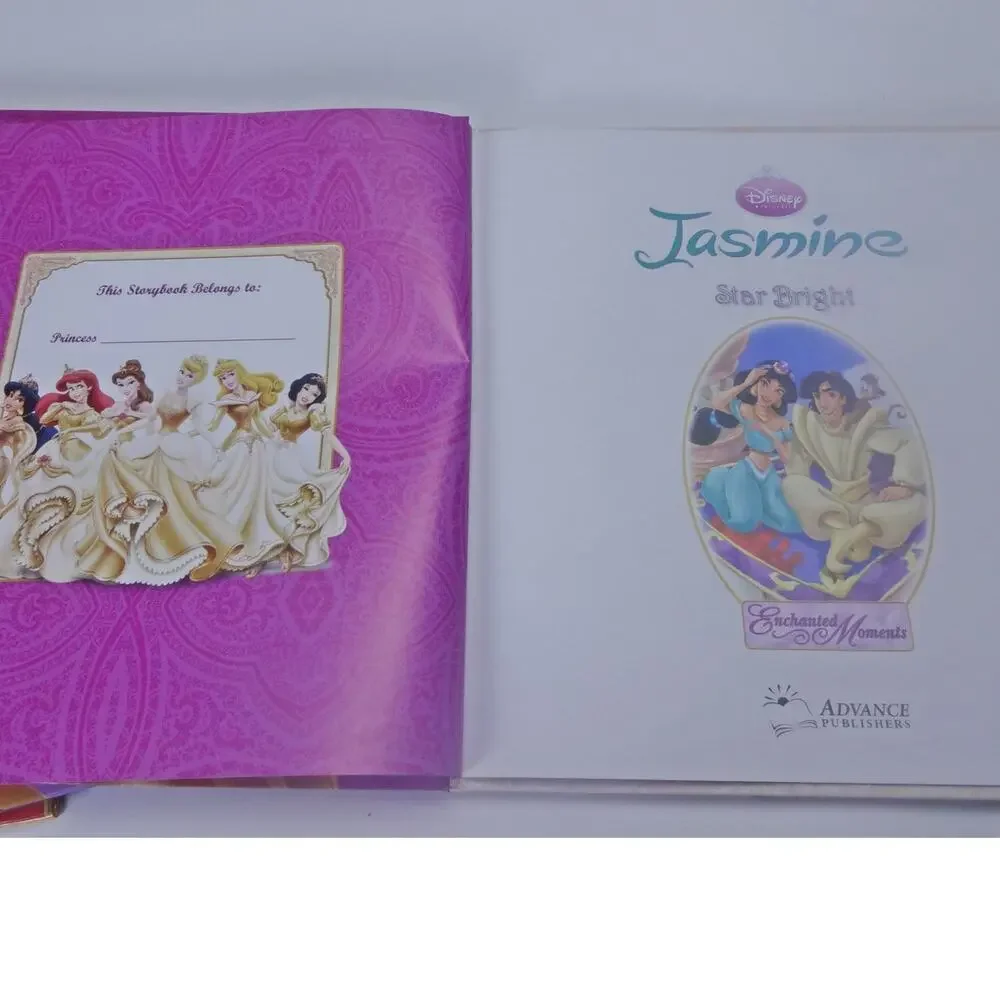 Disney Kids Book Lot Minnie Mouse Aladdin Jasmine Peter Pan Golden Book